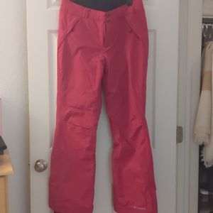 Fuschia Columbia Snowpants